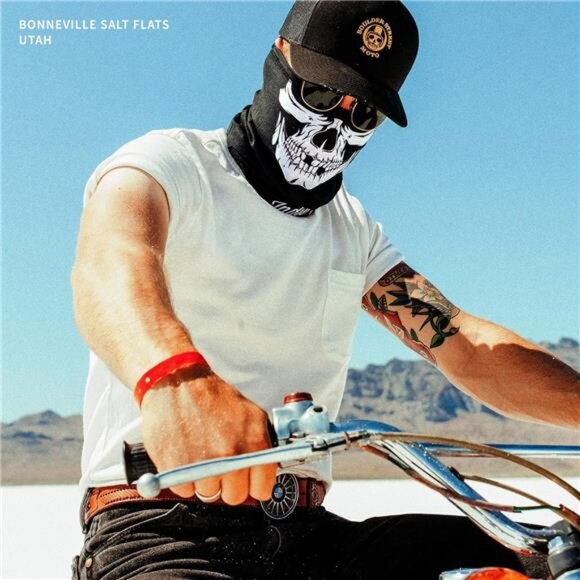 Skull Motorcycle Face Mask - Motorcycle Ski Snowboard Winter Face Mask - Picture 5 of 6